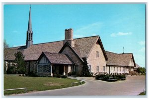 c1950's Andrews Episcopal Church View Amarillo Texas TX Vintage Postcard