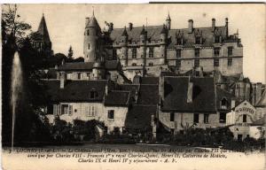 CPA LOCHES - Le Chateau royal (Mon.hist) reconquis sur les (299028)