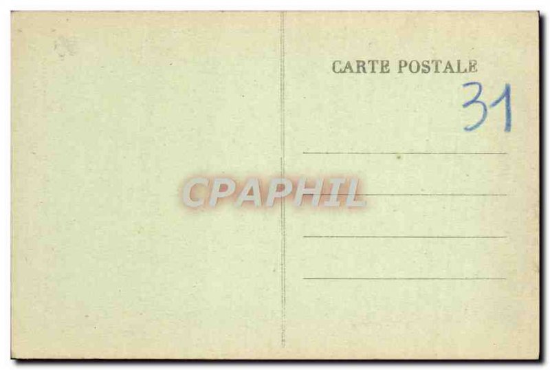 Old Postcard Cathedral of St Bertrand de Comminges Interior Cartridges repres...
