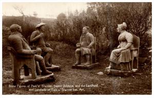 Ireland Ayr   Stone Figures  Tam o Shanter, Souter Johnnie,