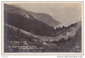 RP; Route de la Grande Corniche, Le Cap d'Eze, Provence-Alpes-Cote d'Azur, Fr...