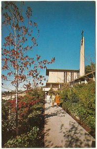 Chapel And Bell Tower, College Of The Holy Names, Oakland CA, Vintage Postcard