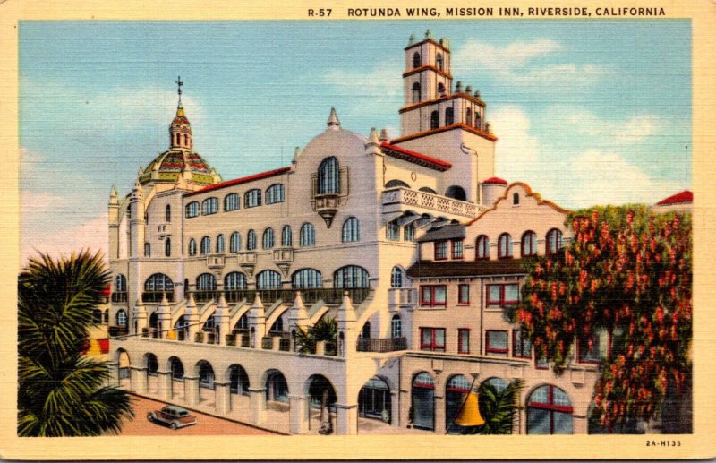 California Riverside Mission Inn The Rotunda Wing Curteich