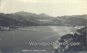 Real Photo Puerto de Andraitx Chile, Chilean, de Chile Unused 