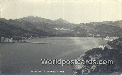 Real Photo Puerto de Andraitx Chile, Chilean, de Chile Unused 