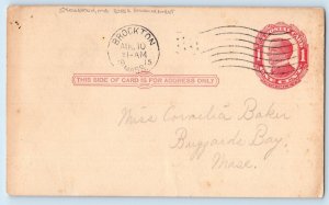 1915 Birth Announcement Handwritten Stoughton Massachusetts MA Postal Card