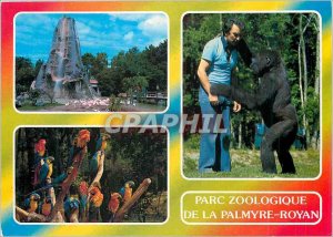 Postcard Modern Zoo of Palmyre Royan (Ms. Ch) has 10 km of Royan Monkey Flami...