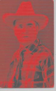 William Desmond cowboy western film actor arcade card antique pc Z18040