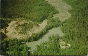 Terrace BC Nass River Valley Unused Vintage Postcard D67