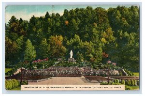 Vintage Shrine Of Our Lady Of Grace Postcard P203E