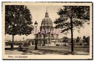 Paris - 7 - Invalides Old Postcard