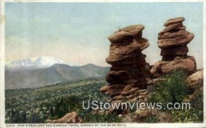 Siamese Twins, Garden of the Gods - Colorado CO  