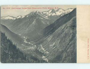 Unused Divided-Back NATURE VIEW SCENE Illecillewaet - Golden - Revelstoke o0765