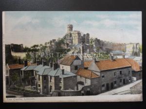 Lincoln THE CASTLE shows R. ELLIS DRURY LANE BREWERY Old PC by J.W. Ruddock 304