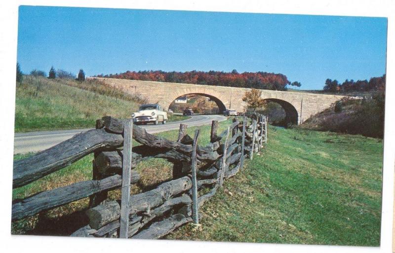 Galax Virginia Blue Ridge Parkway Postcard