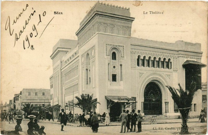 CPA AK SFAX Le Théatre TUNISIE (822724)