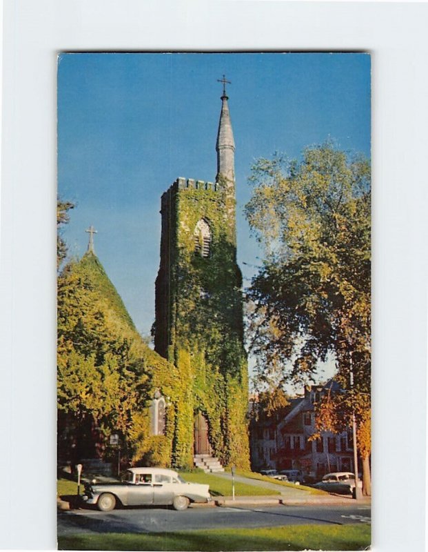 Postcard Grace Episcopal Church, Amherst, Massachusetts