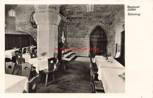 Germany, Nurnberg, RPPC, Nassauer Keller Restaurant Interior, Andro No 13a