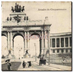 Belgie Belgium Brussels Brussels Old Postcard Centennial Arcades