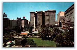 Hotel St Francis San Francisco California CA UNP Chrome Postcard D21