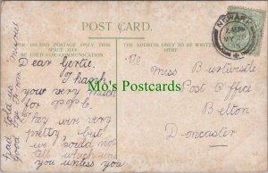 Genealogy Postcard - Burtwistle, Post Office, Belton, Doncaster GL1331