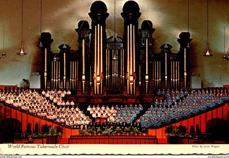 Utah Salt Lake City World Famous Tabernacle Choir and Organ