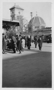 Street Scene at Constantine Algeria Original African Antique Photo