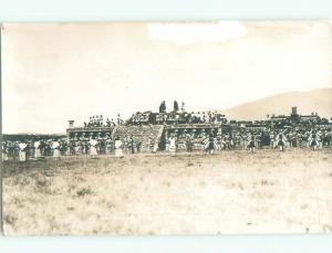 old rppc NICE VIEW San Juan Teotihuacan Mexico i3834