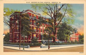 St Vincents De Paul Hospital Norfolk, Virginia USA