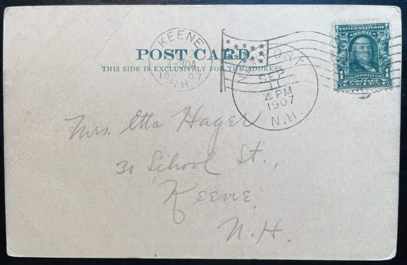 Vintage Postcard 1907 Newport House, Newport, New Hampshire