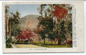 Mt Arrowhead Mountain San Bernardino Los Angeles California 1922 postcard