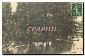 Old Postcard Poissy Island