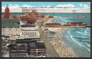 New Jersey. Atlantic City - Panorama of America's Greatest Resort - [NJ-052]