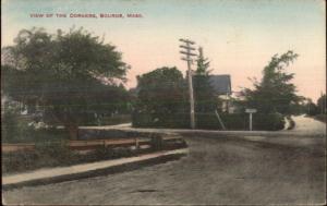 Bourne Cape Cod MA ME The Corners c1910 Postcard