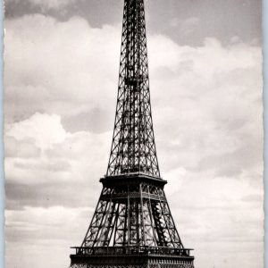 c1950s Paris France Eiffel Tower RPPC Postcard Editions Chantal La Tour Landmark
