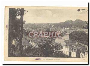 Vittel Old Postcard General view on the Moselle