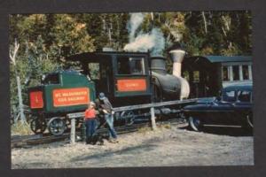 NH Cog Train Mt Washington NEW HAMPSHIRE Postcard