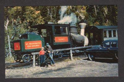 NH Cog Train Mt Washington NEW HAMPSHIRE Postcard