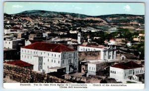 NAZARETH Church of the Annunciation ISRAEL Postcard