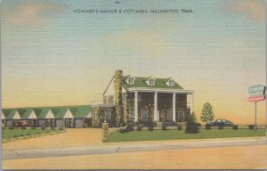 Postcard Howard's Manor & Cottages Millington TN