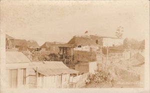 Postcard RPPC View Houses Camineria Cuba