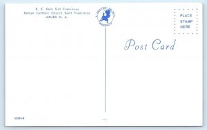 Roman Catholic Church Saint Franciscus ARUBA Postcard