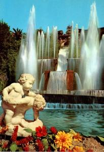 Italy Tivoli Villa D'Este Fountain Of The Organ and Struggle Of Puttos