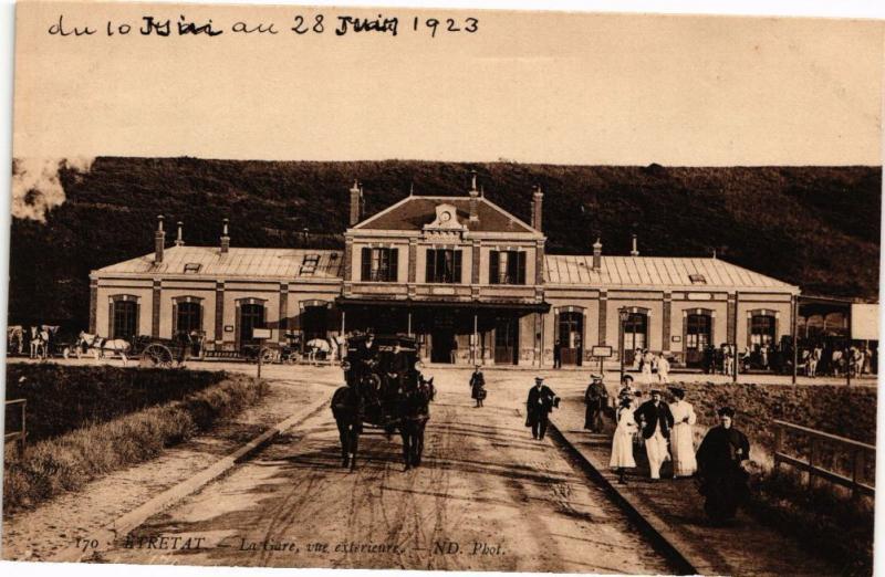 CPA ETRETAT-La Gare vue exterieure (234896)