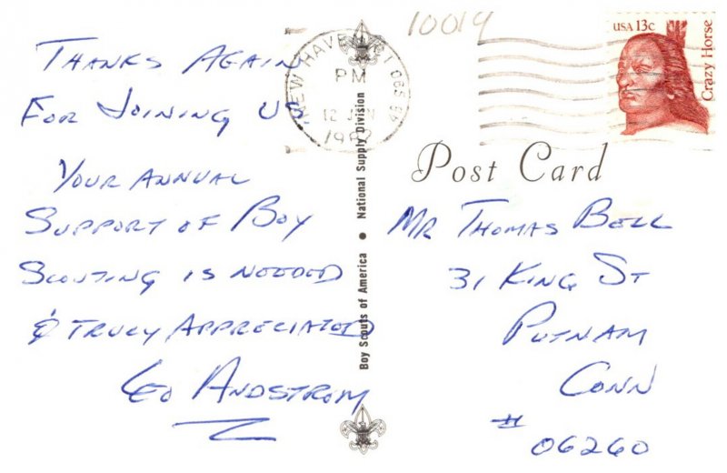 Boy Scouts Erecting Teny