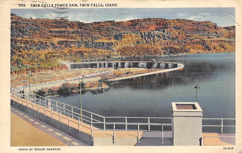 Twin Falls Power Dam Twin Falls, Idaho, USA