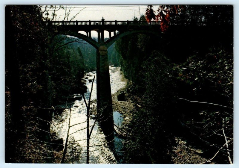 ELORA, Ontario Canada ~ Irvine River IRVINE BRIDGE 1977 ~ 4x6 Postcard