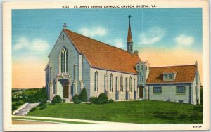 M-31590 St Ann's Roman catholic Church Bristol Virginia