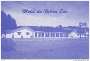 Exterior View, Motel du Vallon Enr., Causapscal, Quebec, Canada, 50-70´s