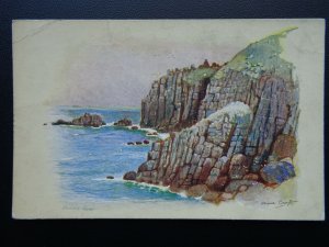 Cornwall LAND'S END c1930's Anne Croft Postcard by Vivian Mansell